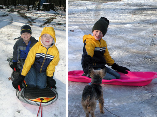 Sledding